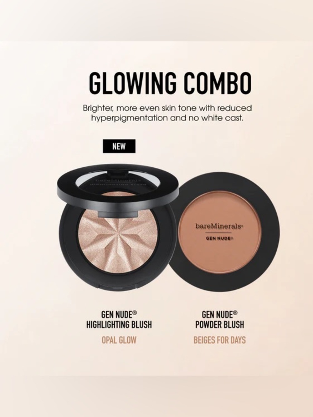 bareMinerals- GEN NUDE HIGHLIGHTING BLUSH - Picture 3 of 7